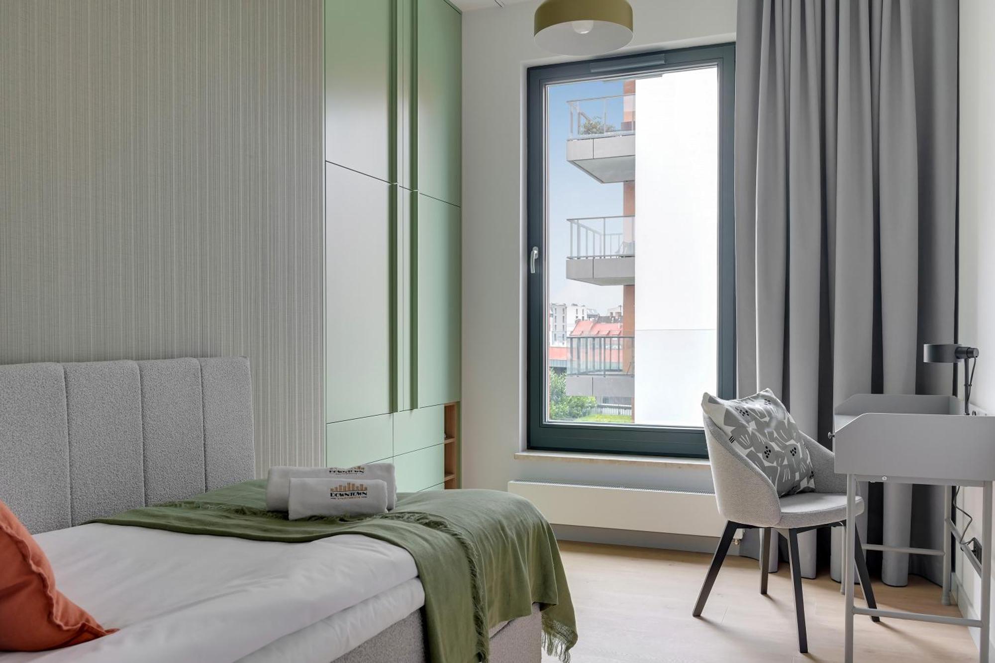 Brabank Riverside - Sauna, Business & Gym By Downtown Apartments Gdaňsk Pokoj fotografie